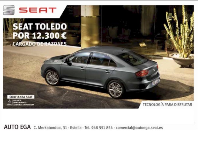 seat toledo para estella noticias
